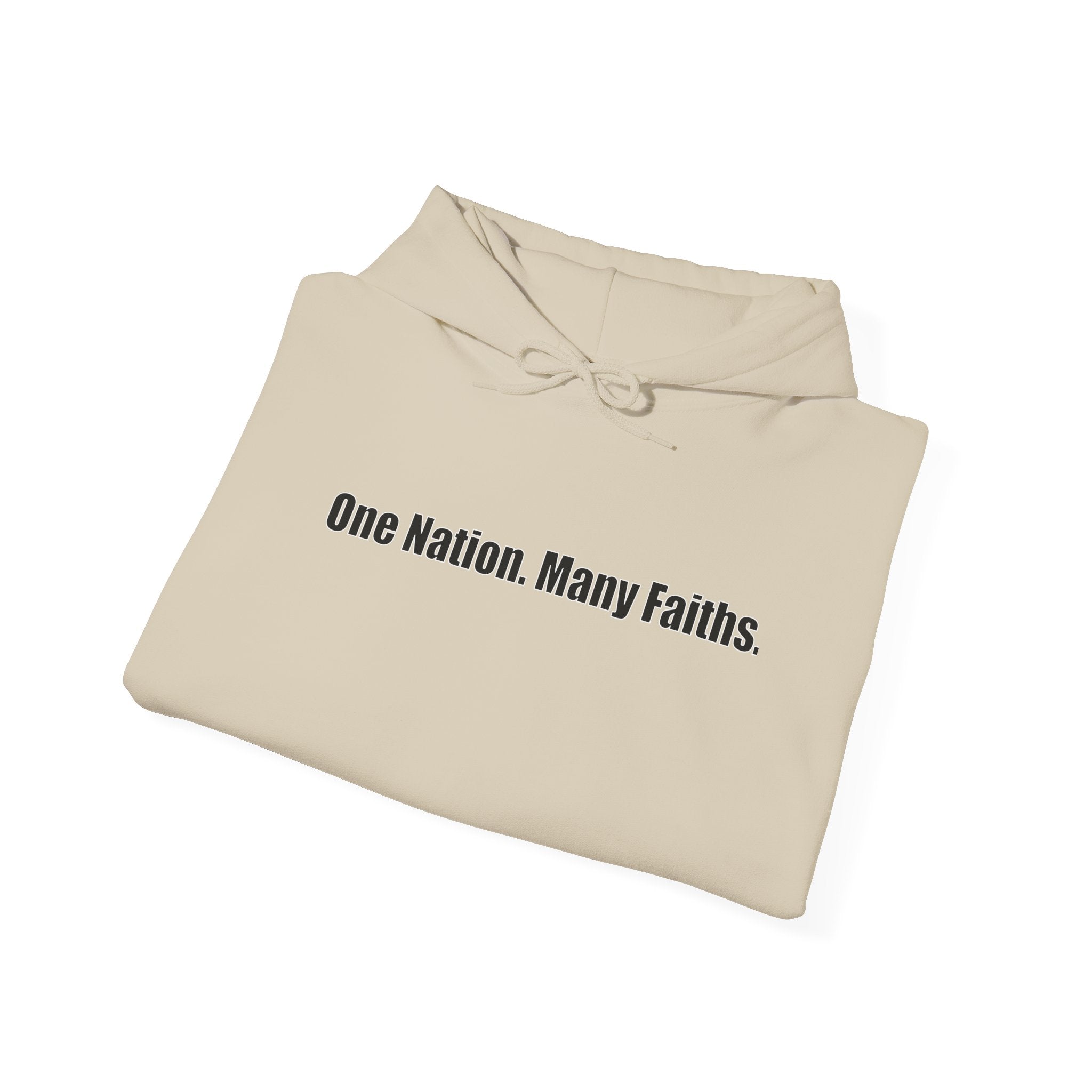One Nation. Many Faiths. Hoodie