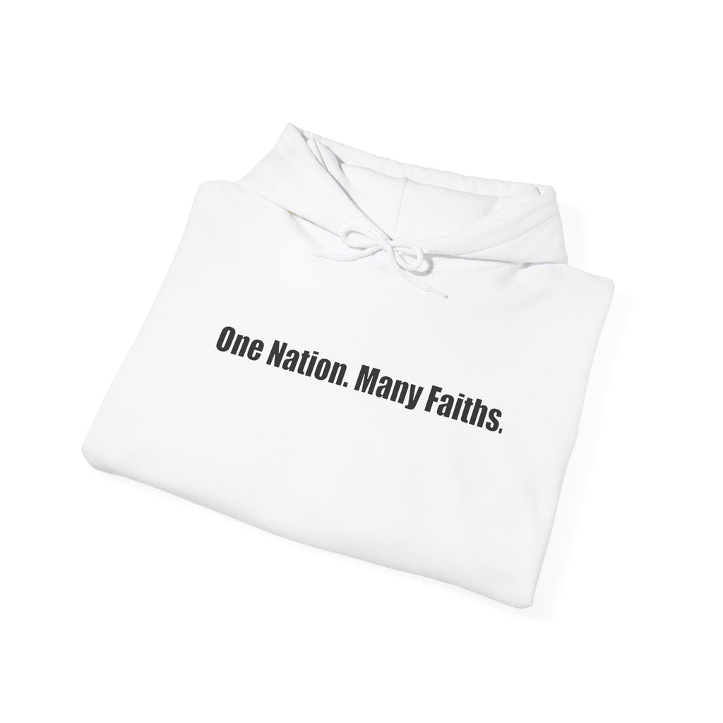 One Nation. Many Faiths. Hoodie