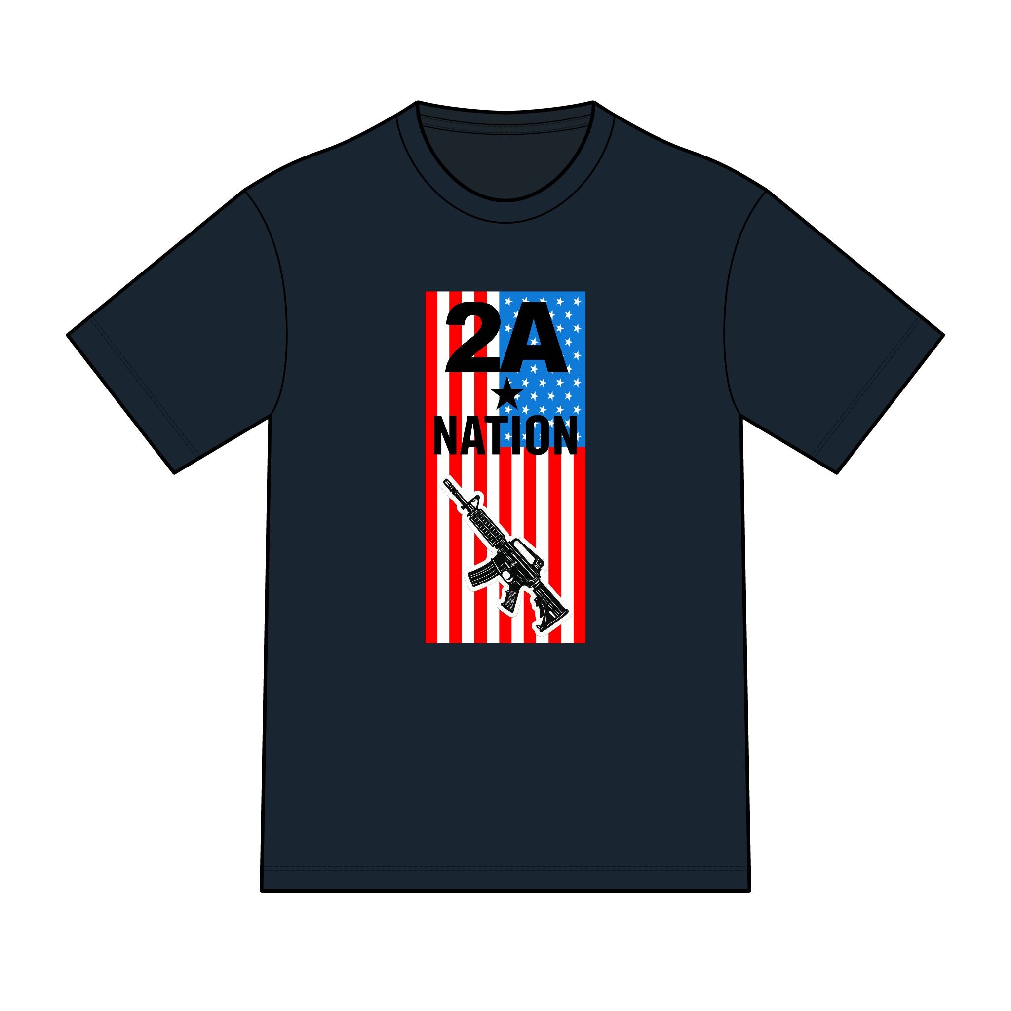 2A Nation – Freedom Flag Tee