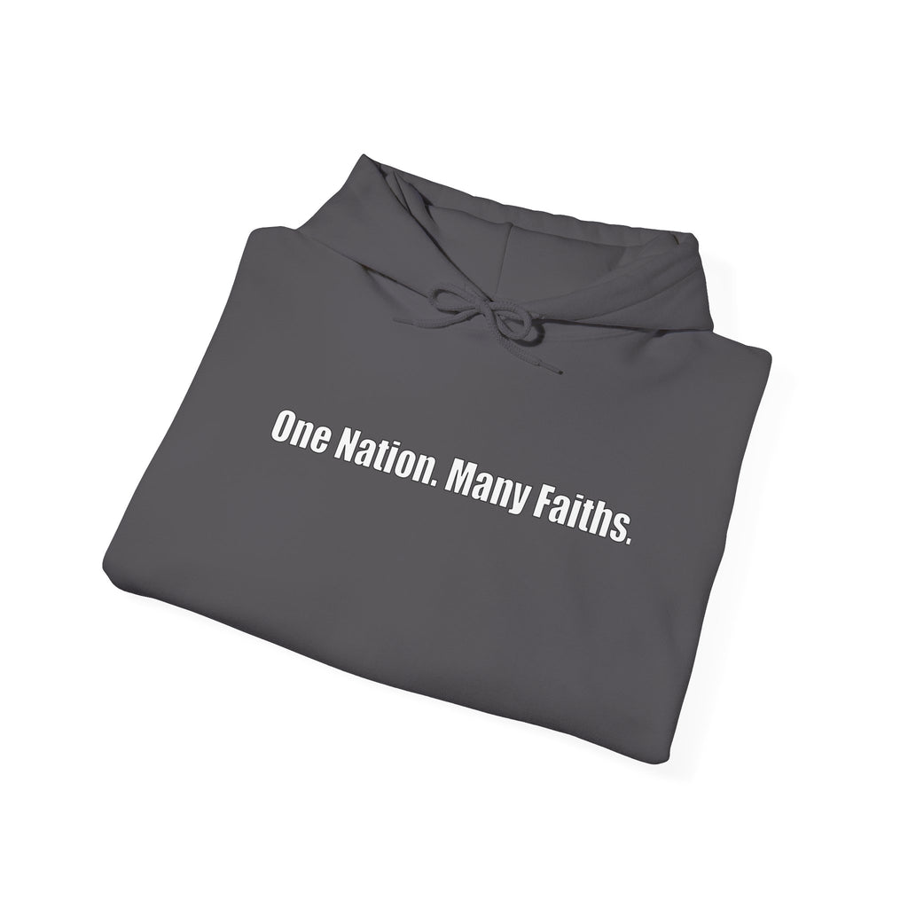 One Nation. Many Faiths. Hoodie