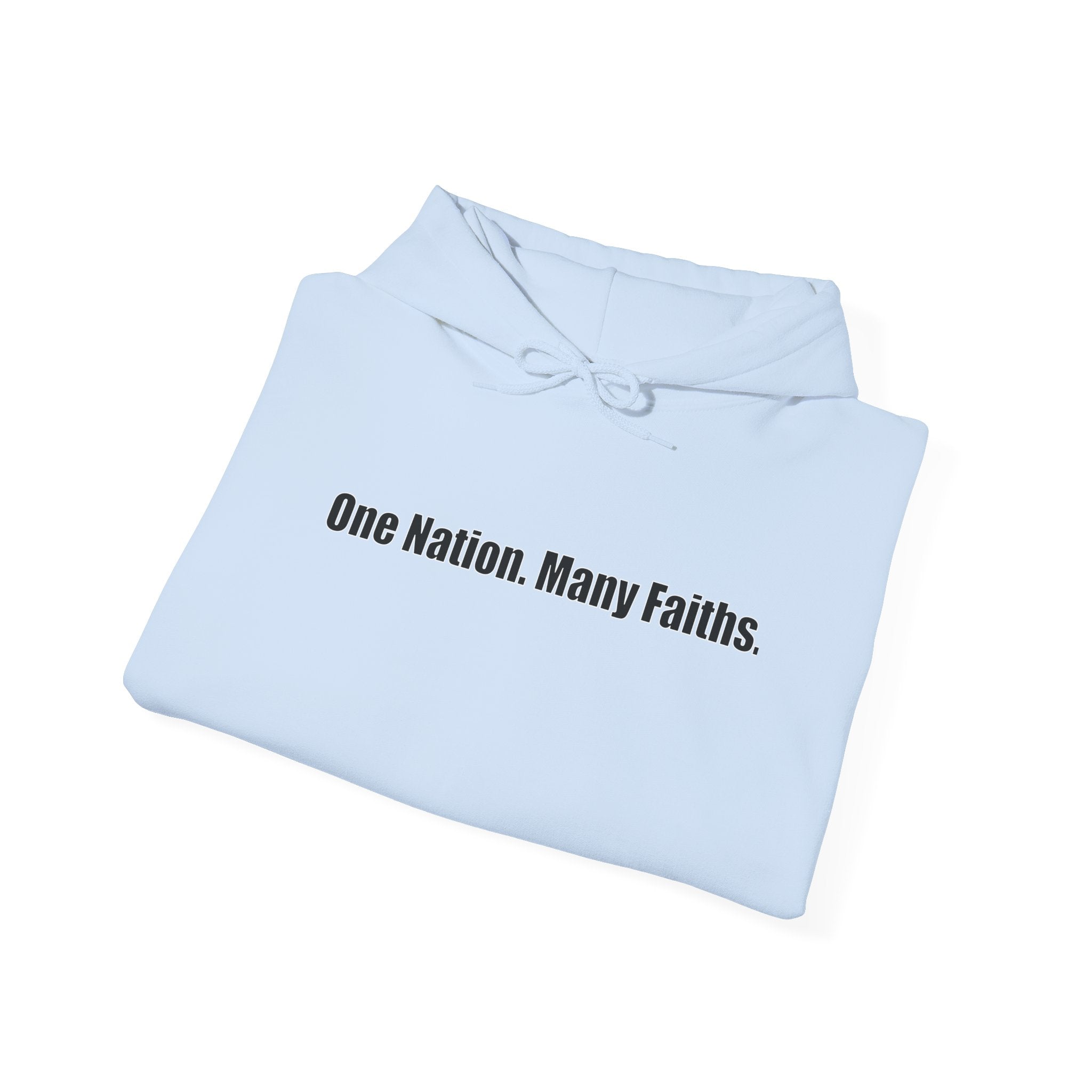 One Nation. Many Faiths. Hoodie