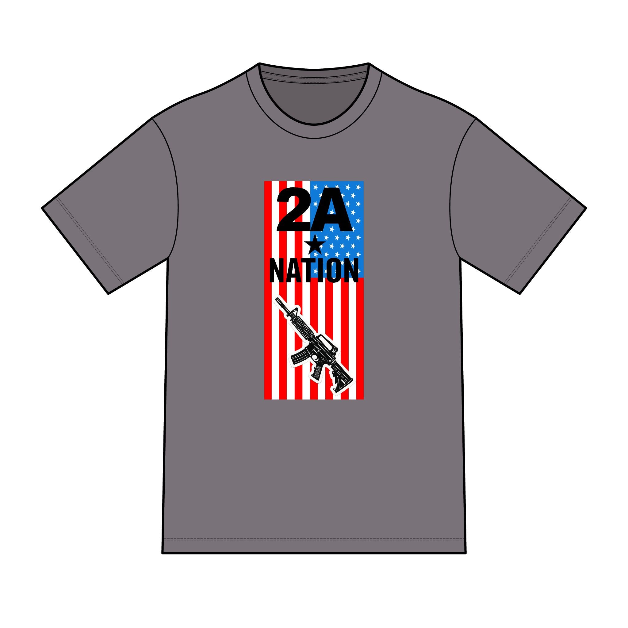 2A Nation – Freedom Flag Tee