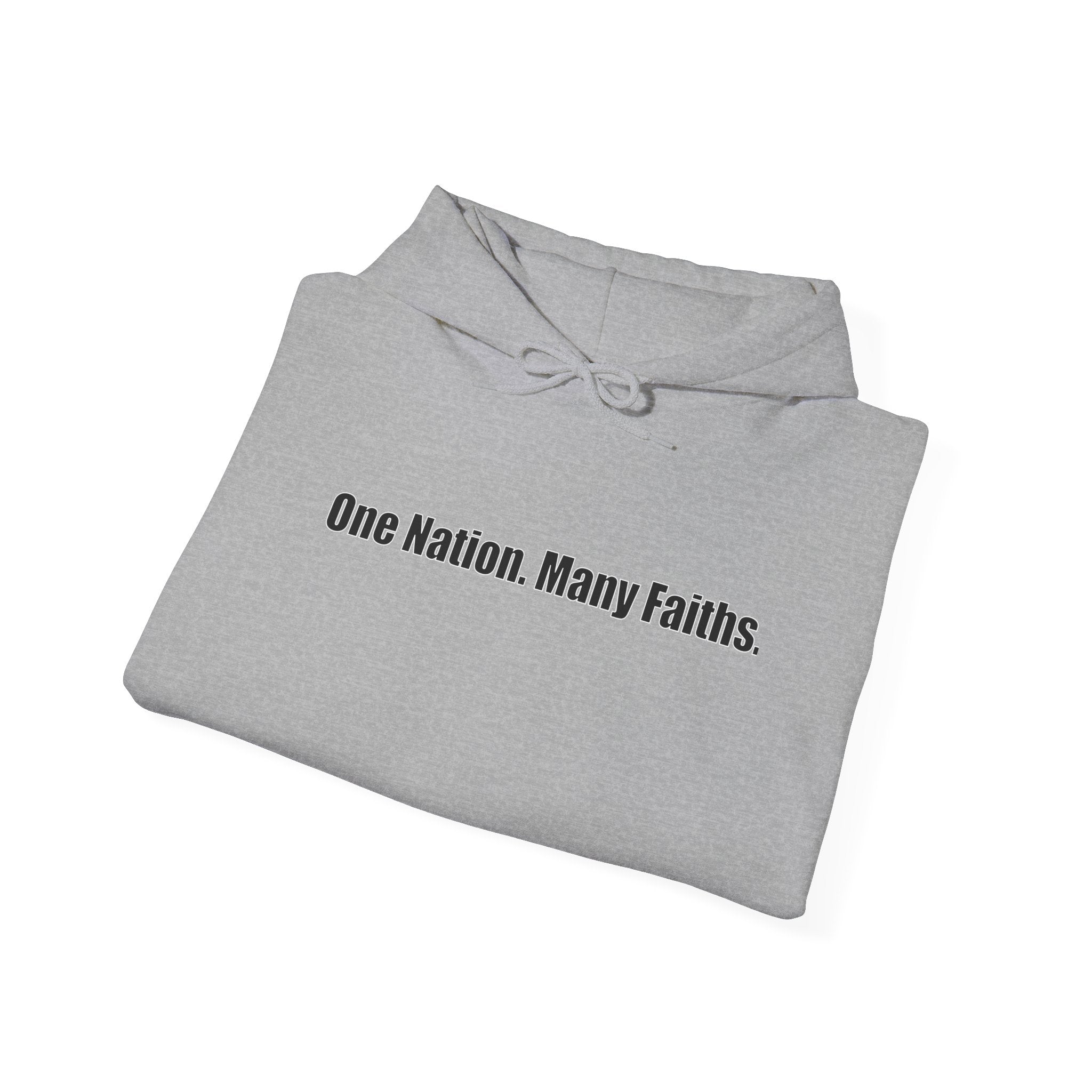 One Nation. Many Faiths. Hoodie